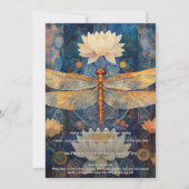 Sluier van Licht | Dragonfly Design Kaart (Achterkant)