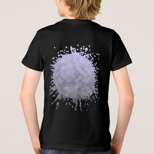 Sluier van stille sterren Tri-Blend shirt (Achterkant)