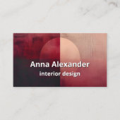 Sluier van Verdeling | Minimaal Design Visitekaartje (Voorkant)
