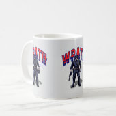 Sluier van Wrath Stealth en Power gecombineerd Koffiemok (Voorkant links)