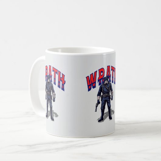 Sluier van Wrath Stealth en Power gecombineerd Koffiemok (Voorkant links)