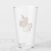 Sluimerende Kabouter Glas (Achterkant)