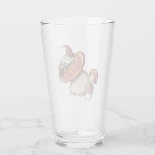 Sluimerende Kabouter Glas (Achterkant)