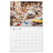 Sluimerende Schapen – 2026 Slaap-Tijd Kalender (Feb 2027)