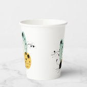 Sluimerende Whimsical Vlinder  Papieren Bekers (Links)