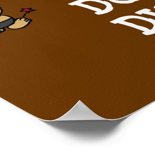 Sluimergrot Man Poster (Hoek)