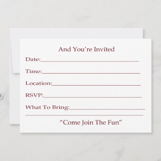 sluimerpartijkaart kaart (Achterkant)