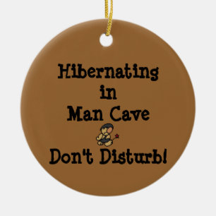 Sluimerstand in de grot Man Keramisch Ornament
