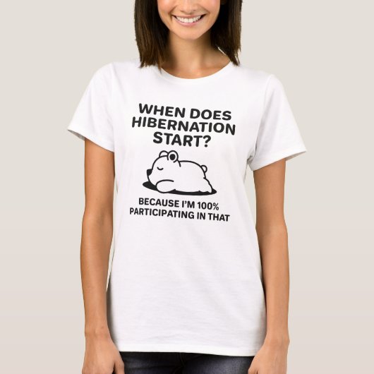 Sluimerstand T-shirt (Voorkant)
