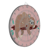 Sluimmelkalm met baby dartbord (Voorkant Links)