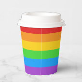 Sluip de Regenboog Papieren Bekers (Rechts)
