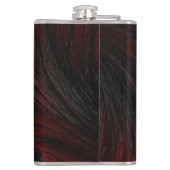 Sluip, Lach, Proost! Abstracte Draaikolk Heupfles (Achterkant)