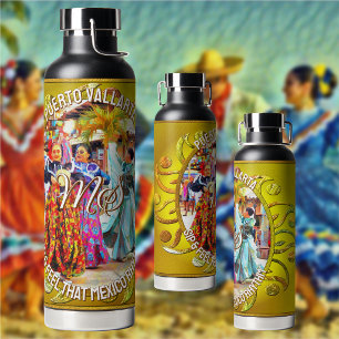Sluip & Voel Die Mexico Ritme Dansers 2549 Waterfles