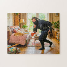 Sluipen Langs Slapende Kat