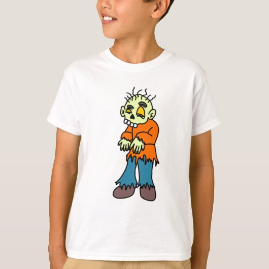 Sluipend Zombie Kind Shirt (Voorkant)