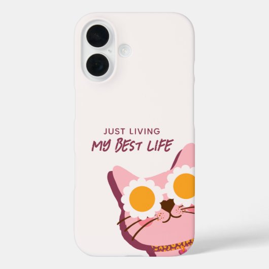 Sluipende Kat Best Leven Case-Mate iPhone Case (Achterkant)