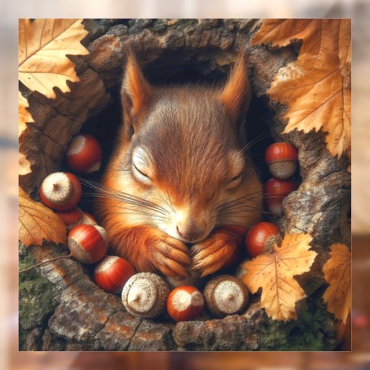 sluipende vensterruit raamsticker (Vel 2)