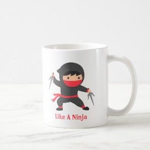 Sluipninja met Sai-wapens voor kinderen Koffiemok