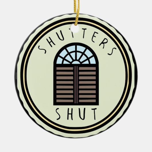 Sluipschutters.. Keramisch Ornament (Voorkant)