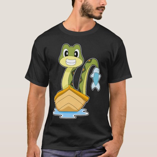 Sluipwesp Visser Vissen T-shirt (Voorkant)