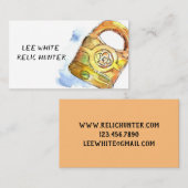 Sluisvergrendelingen voor het detecteren van relic visitekaartje (Voorkant / Achterkant)