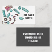 Sluisvergrendelingen voor het detecteren van relic visitekaartje (Voorkant / Achterkant)