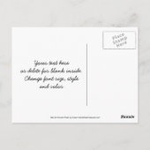 Sluit Beeld op ventilator Dank u Briefkaart (Achterkant)