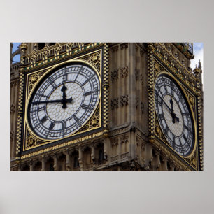 Sluit Big Ben London Travel op Poster
