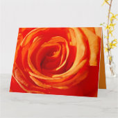 Sluit Bright Roos Kaart (Gele Bloem)