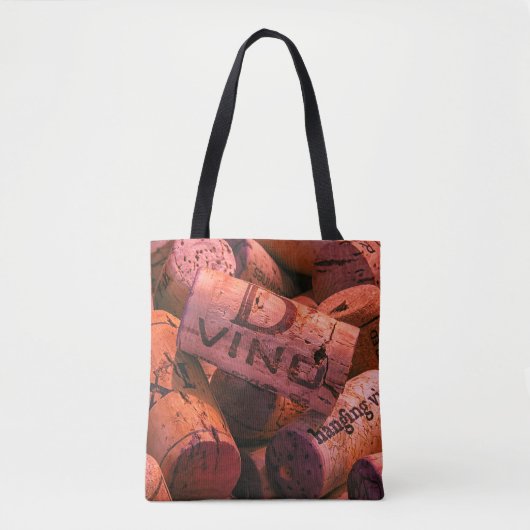 Sluit Cork af Tote Bag (Voorkant)