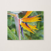 Sluit Crane flower of Strelitzia reginaei Legpuzzel (Horizontaal)