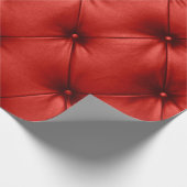 Sluit de achtergrondstructuur van de rode hoofdlet cadeaupapier (Hoek)