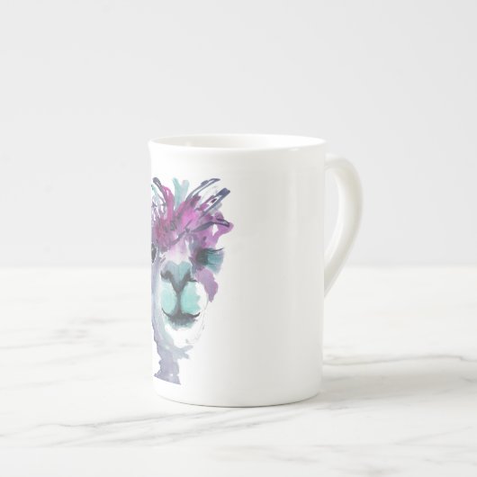 Sluit de Alpaca-Mok aan Porselein Kop (Voorkant rechts)