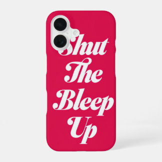 Sluit de Bleep Up _ iPhone case 16 Hoesje