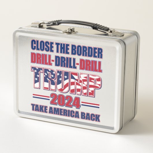 Sluit de Border Drill Trump 2024 (Voorkant)