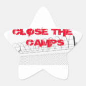 SLUIT DE CAMPS STAR STICKERS (Voorkant)