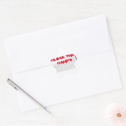 SLUIT DE CAMPS STAR STICKERS (Envelop)