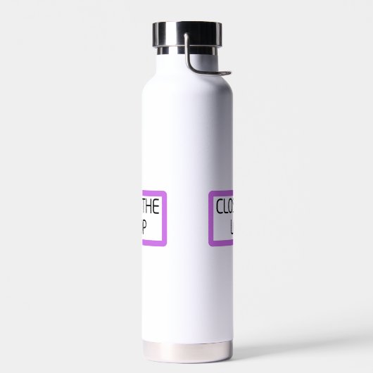 Sluit de Cirkel | Geïsoleerde Waterfles (Links)