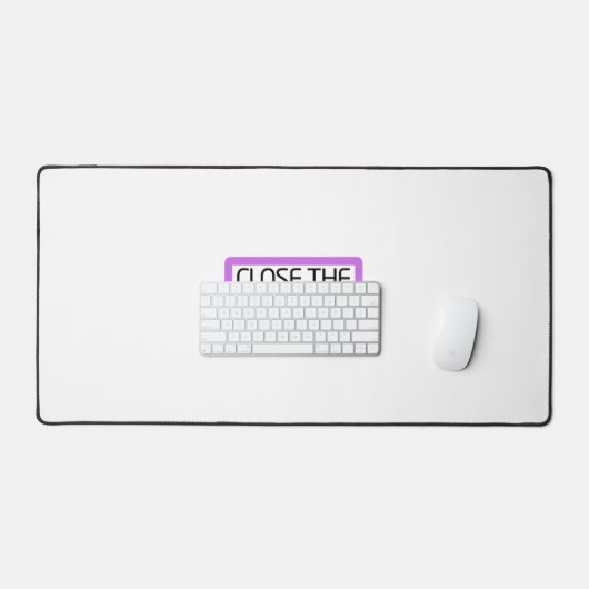 Sluit de cirkel | Groot professioneel bureaumat (Keyboard & Muis)
