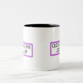Sluit de cirkel | Keramiek Tweekleurige Koffiemok (Center)