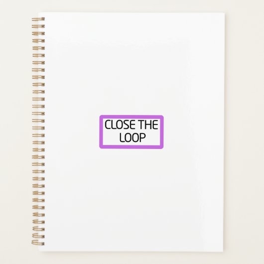 Sluit de Cirkel | Strategische Dagelijkse Planner (Voorkant)