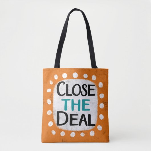 Sluit de deal Canvas tas (Voorkant)
