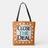 Sluit de deal Canvas tas (Achterkant)