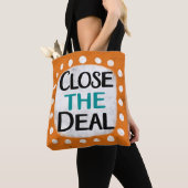 Sluit de deal Canvas tas (Dichtbij)