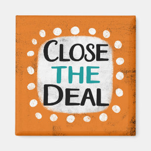Sluit de deal koelkastmagneet magneet