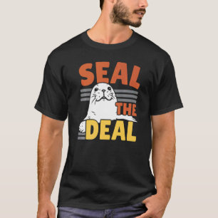Sluit de deal Onderwater Dier Marine Biology Zee T-shirt