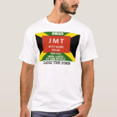 SLUIT DE DEUR Heren Basic T-Shirt (Voorkant)