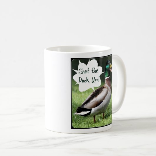 Sluit de Duck Up Mok (Voorkant rechts)