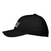 Sluit de F * ck Up 1337 Baseball Hat Wit op Wit Pet (Links)