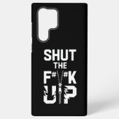 Sluit de F#%K Up Zipper Graphic - Bold Statement Samsung Galaxy Hoesje (Achterkant)